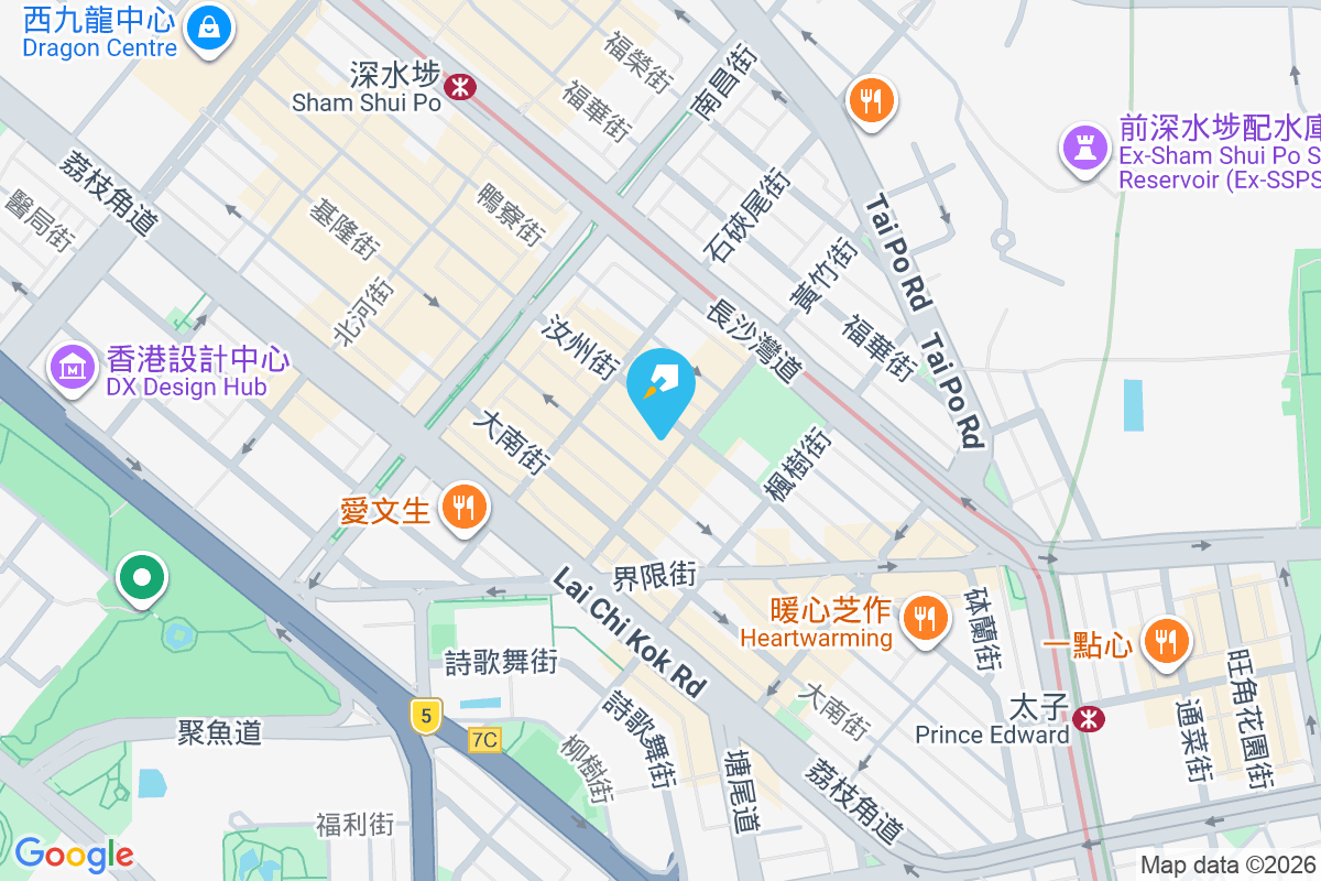 同利大廈 地圖位置
