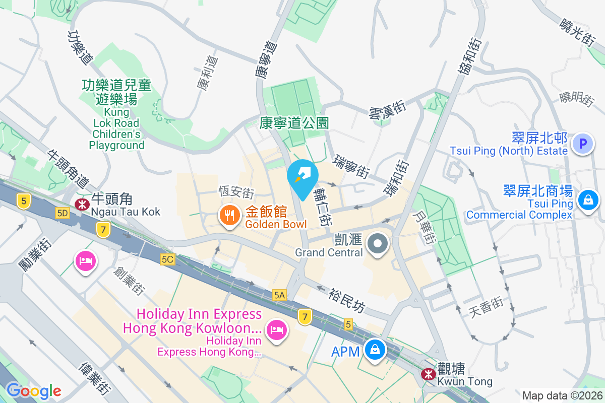 康寧道56-62號 地圖位置