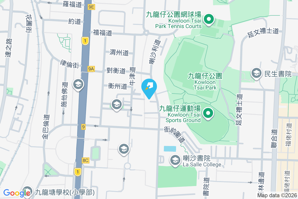 喇沙利道33號 地圖位置