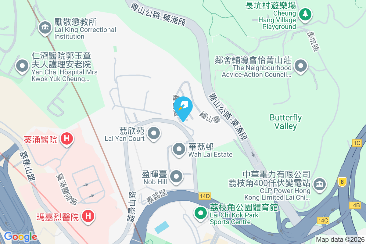 曉峯豪園 地圖位置