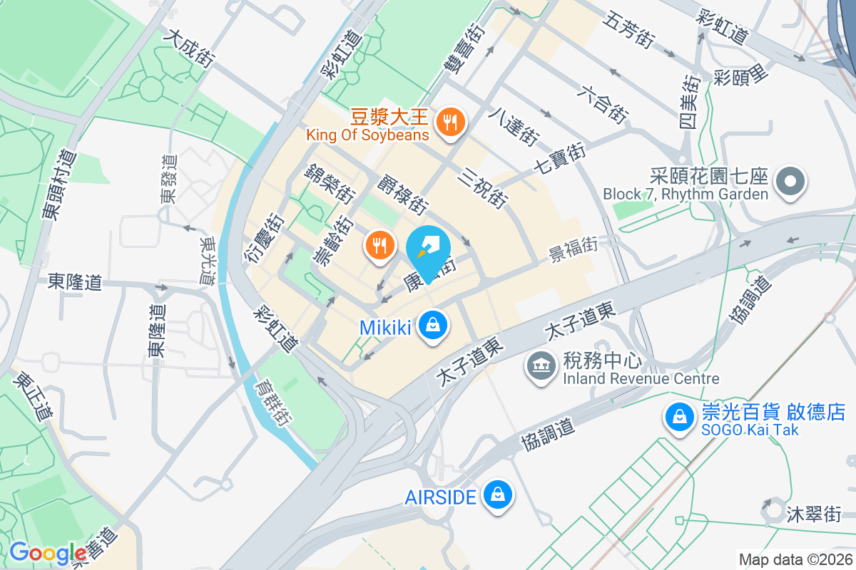 康強街31號 地圖位置