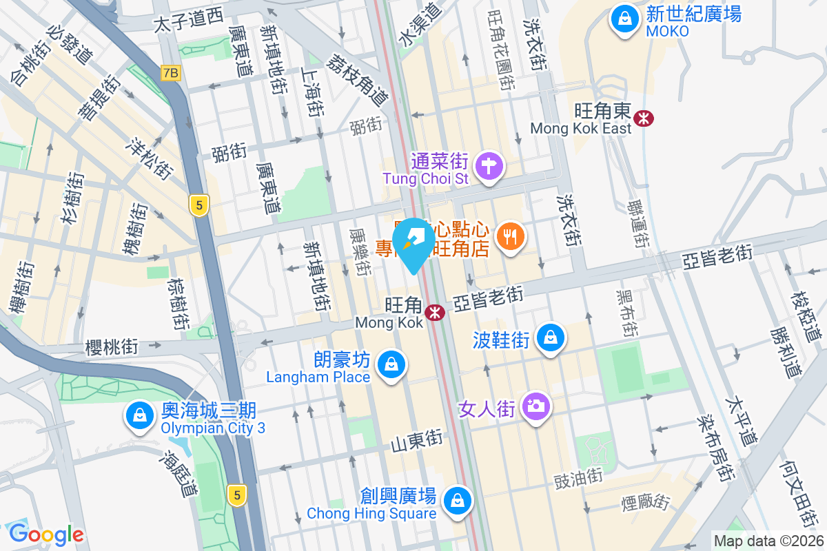 嘉禾大廈 地圖位置