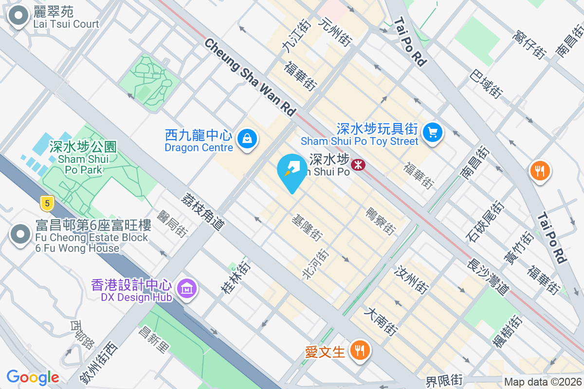 桂林街99號 地圖位置