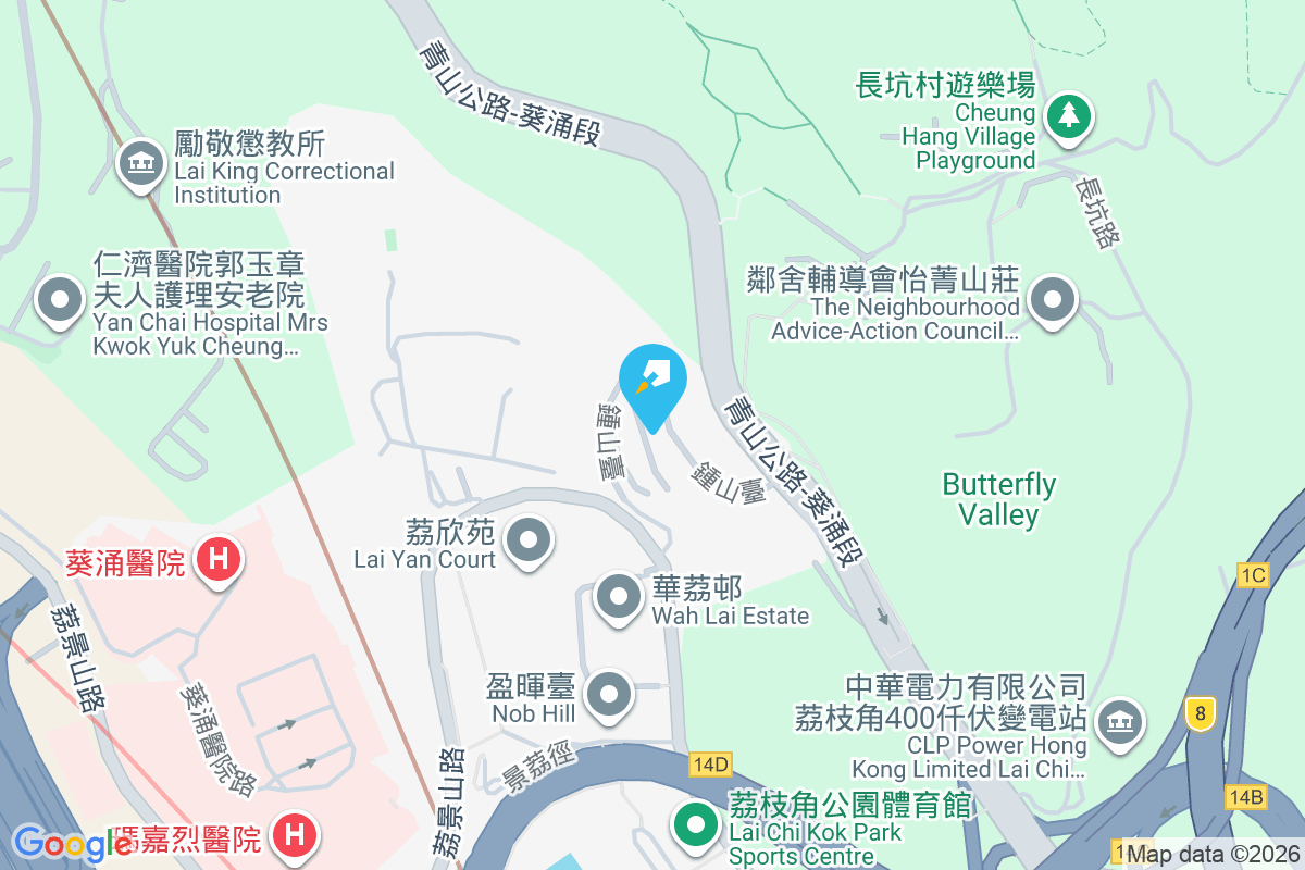 鍾山臺11號 地圖位置