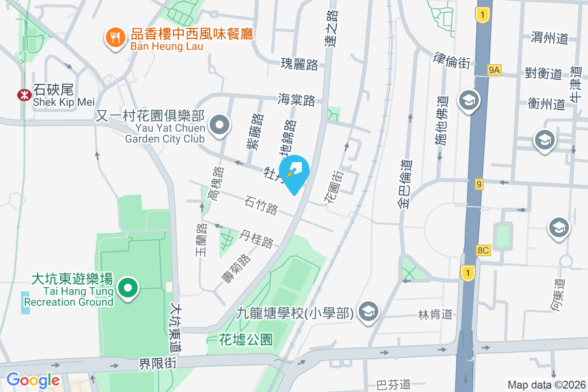 秀蘭苑 地圖位置