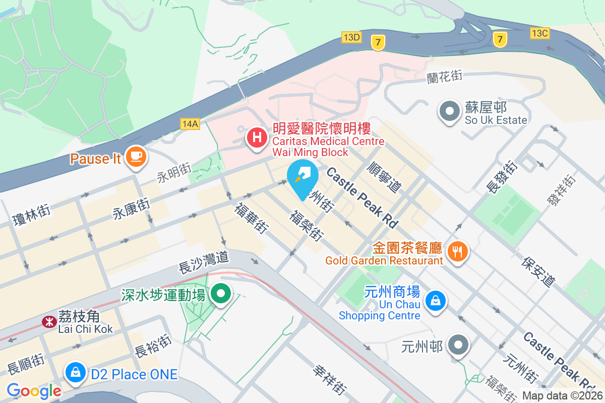 富洲大廈 地圖位置