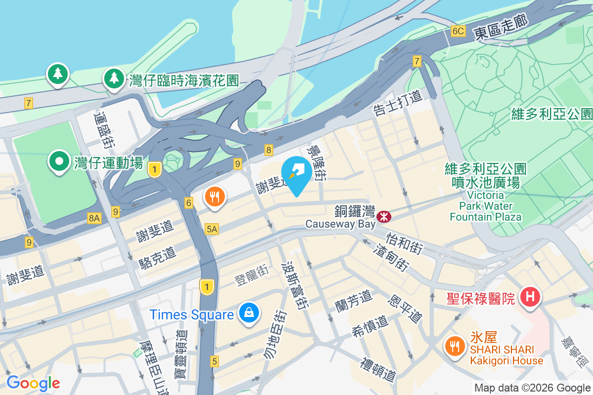 駱克道503號 地圖位置