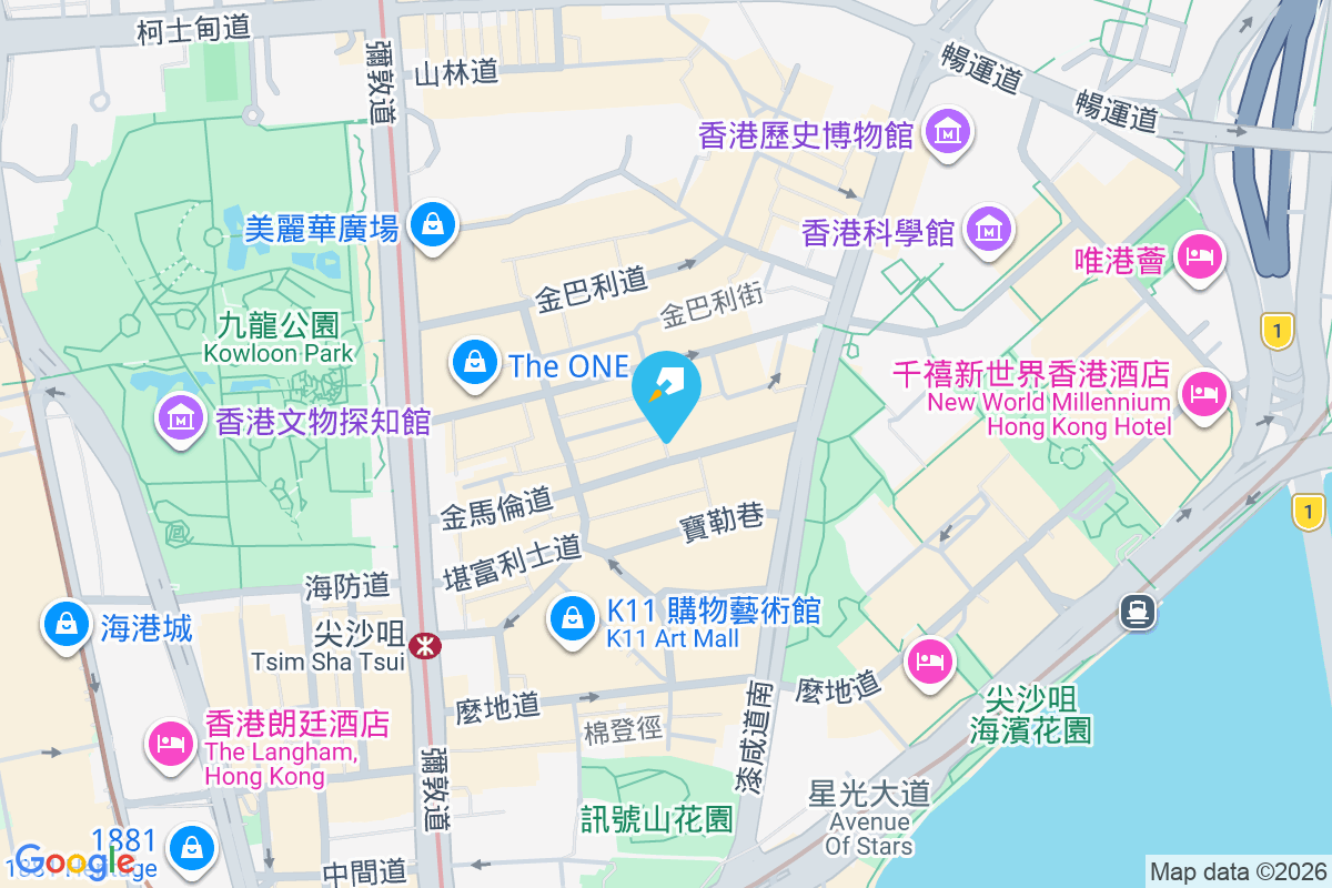 金馬倫道29A號 地圖位置