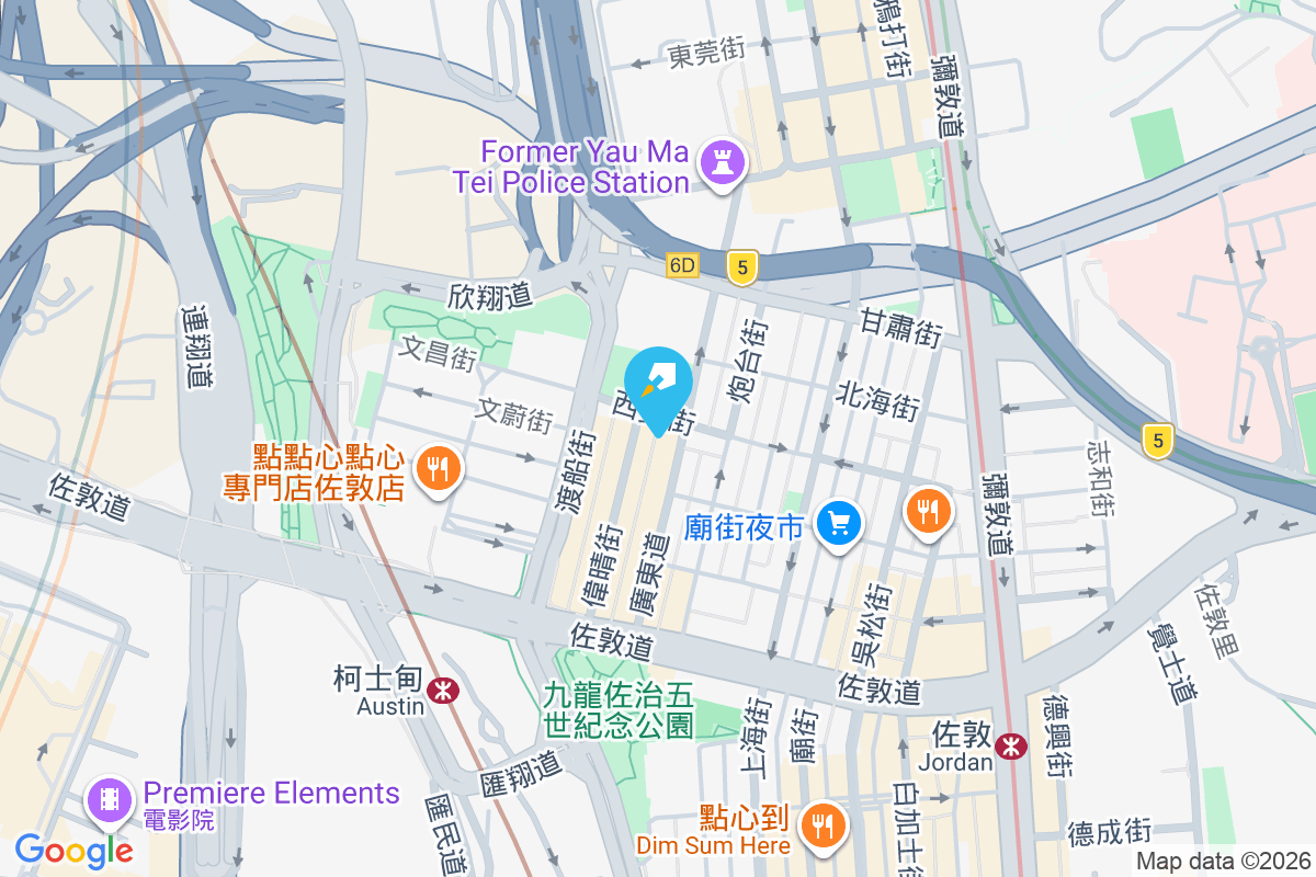 廣東道583號 地圖位置