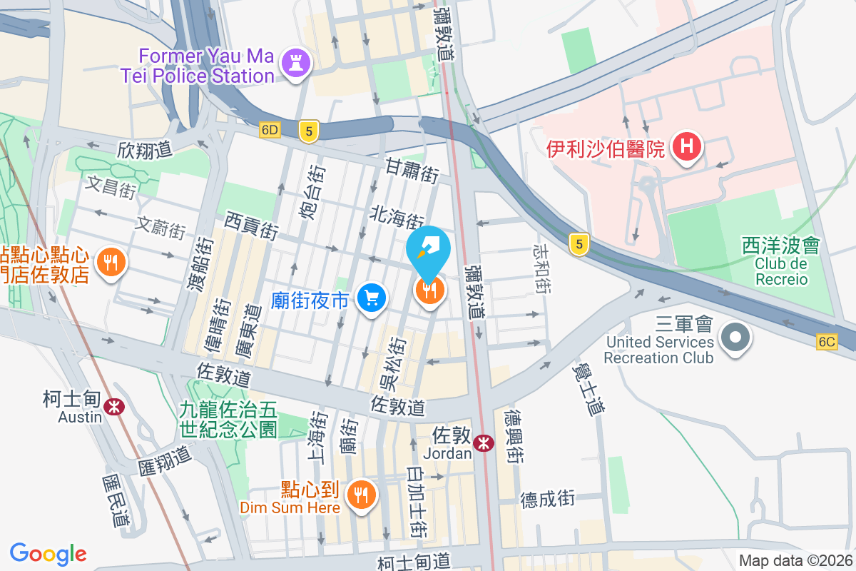 白加士街129號 地圖位置