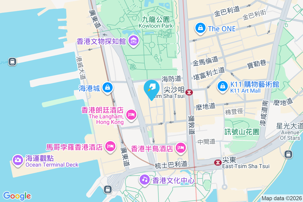 亞士厘道20-20A號 地圖位置