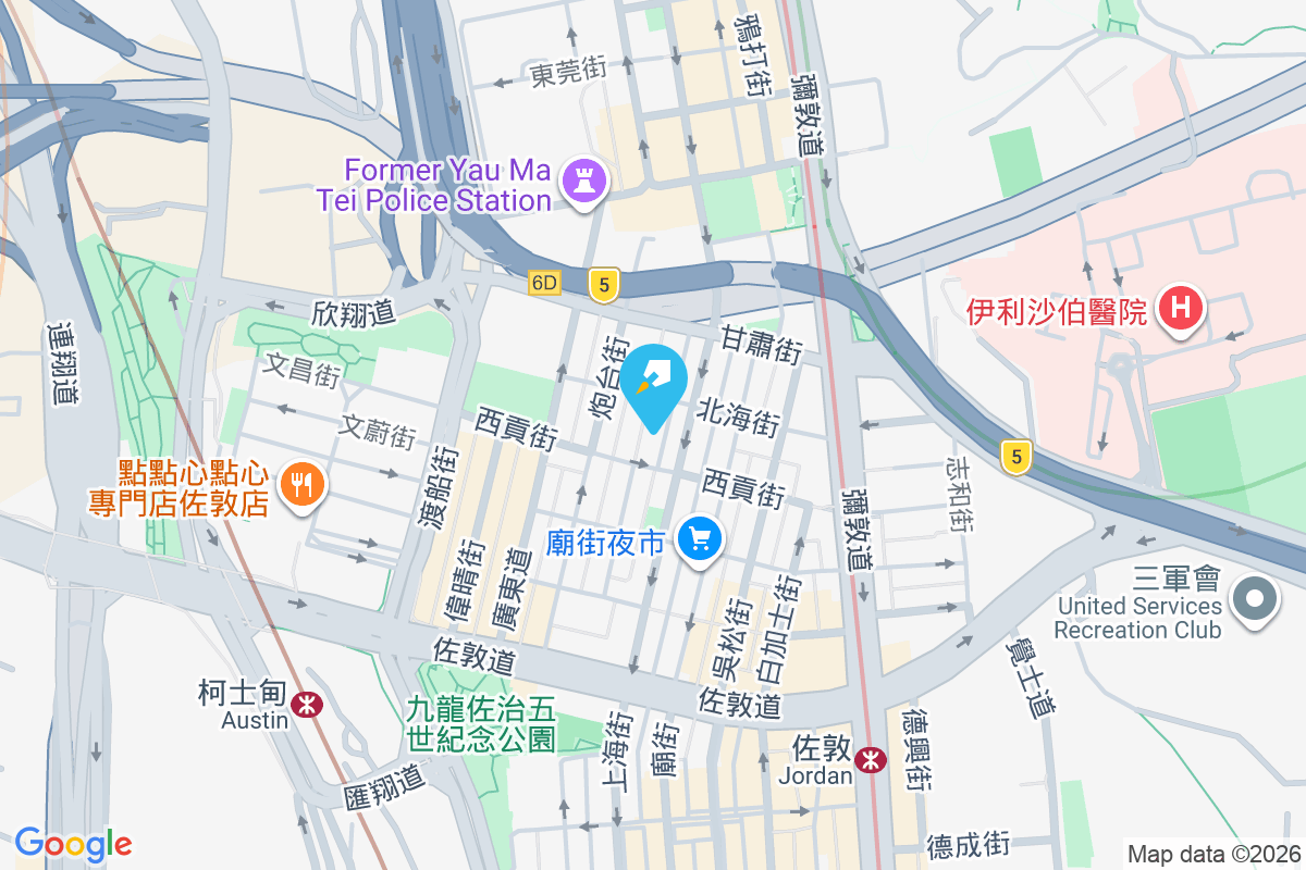 新填地街62號 地圖位置