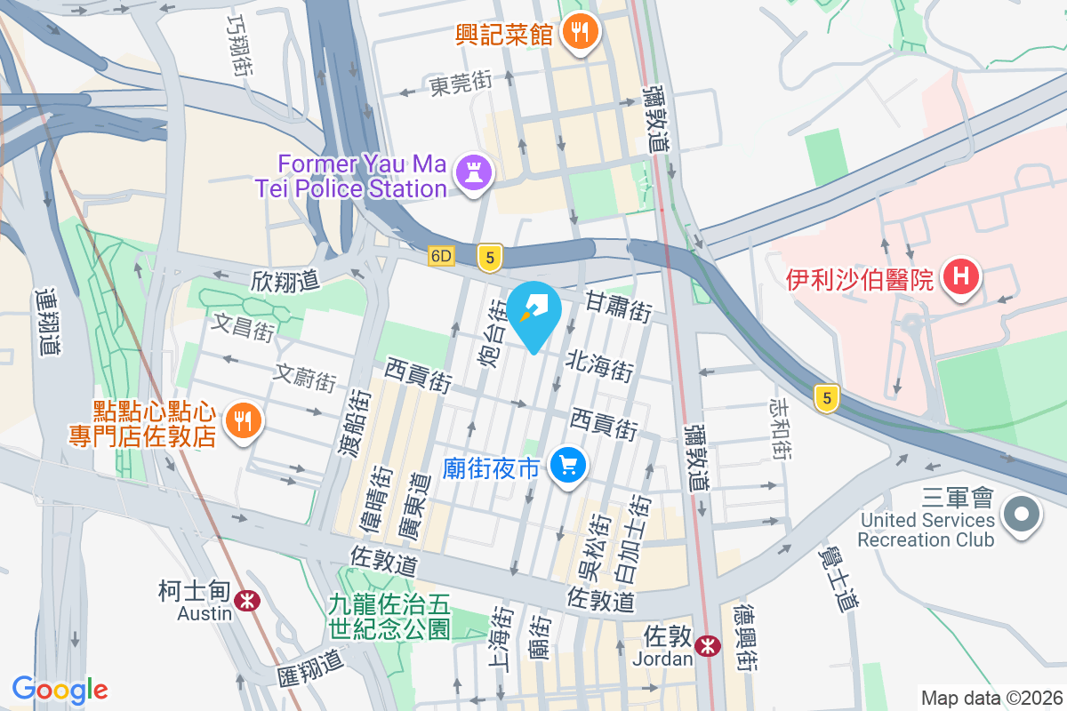 新填地街76號 地圖位置