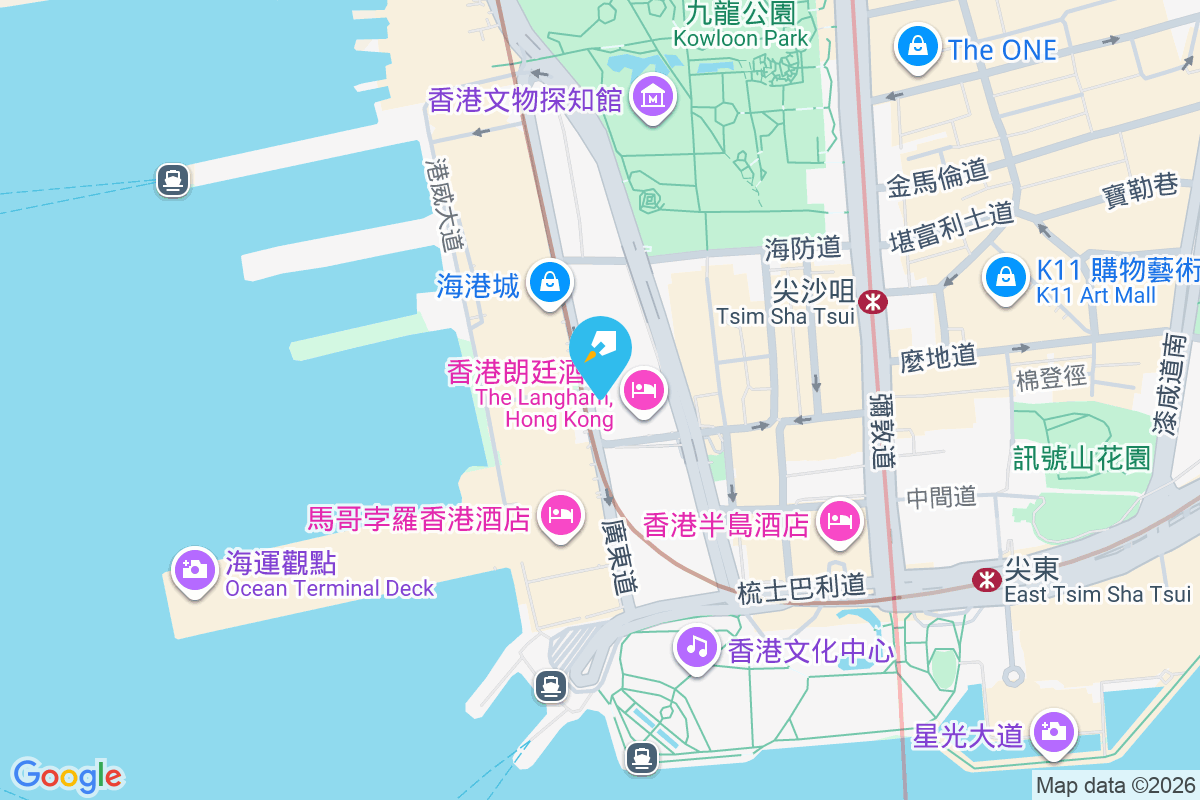 廣東道16號 地圖位置