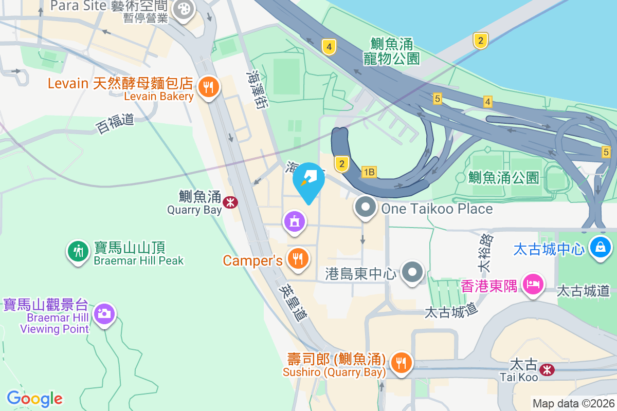 嘉榮大廈 地圖位置