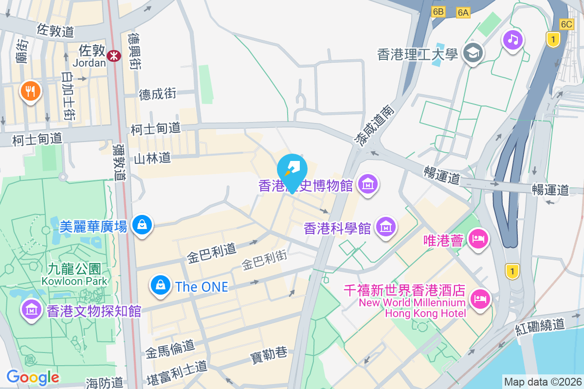 金輝閣 地圖位置