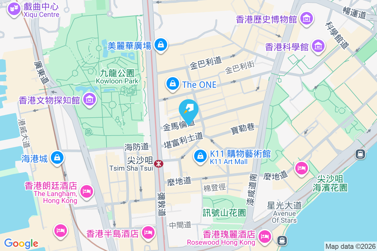 金馬倫道14A號 地圖位置