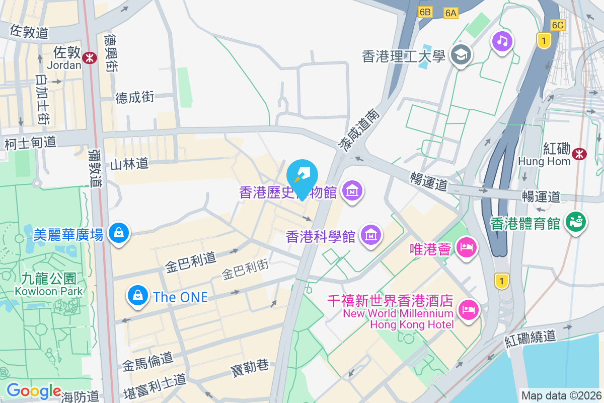 金屋大廈 地圖位置