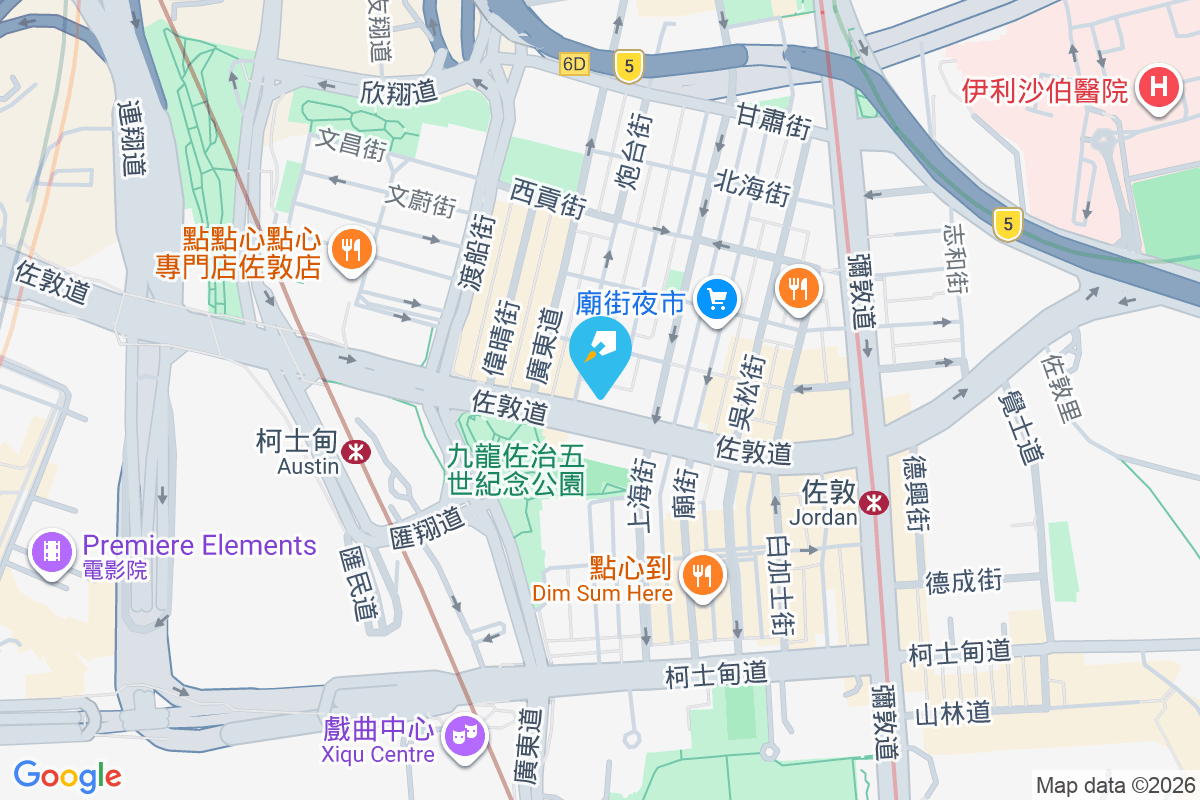佐敦大廈 地圖位置