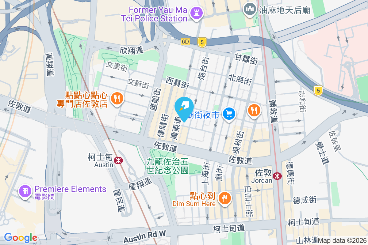 炮台街31號 地圖位置