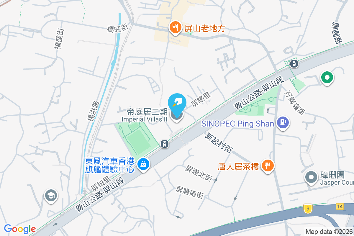帝庭居 地圖位置