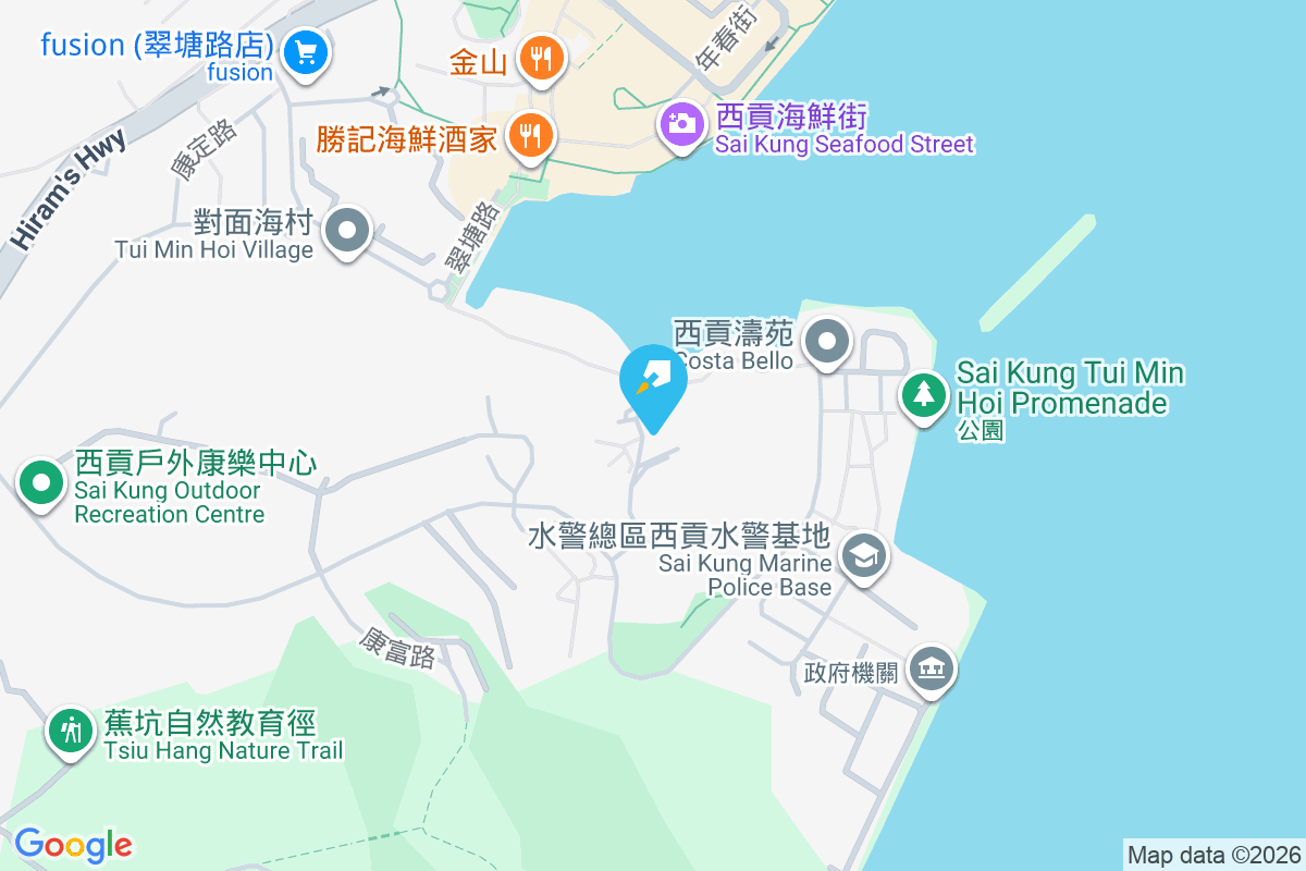 對面海新村 地圖位置