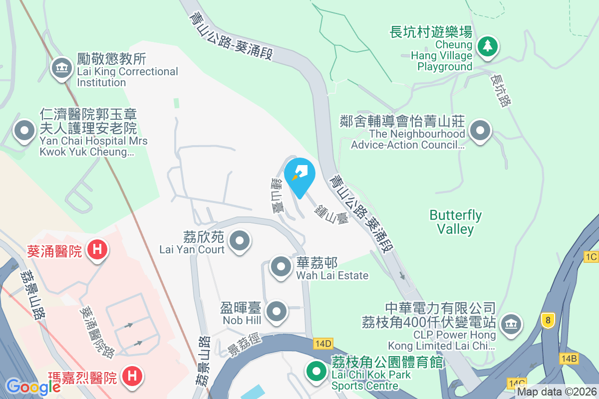 鍾山臺12號 地圖位置