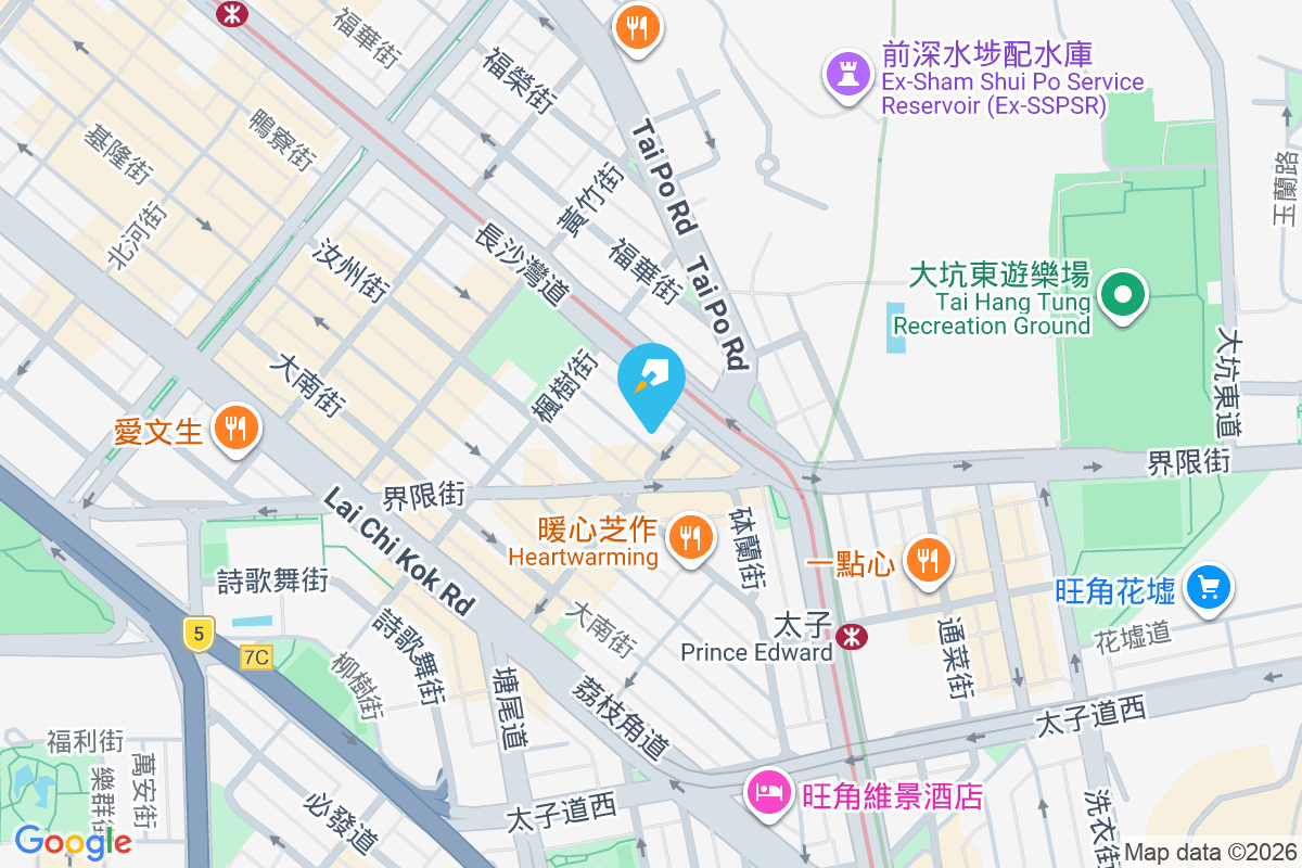 鴨寮街4-6號 地圖位置