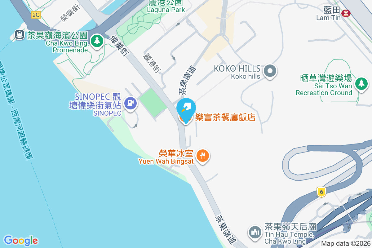 茶果嶺道165號 地圖位置