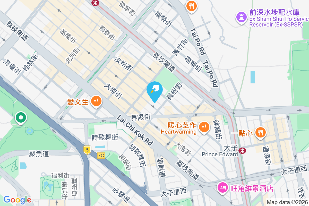 基隆街106號 地圖位置