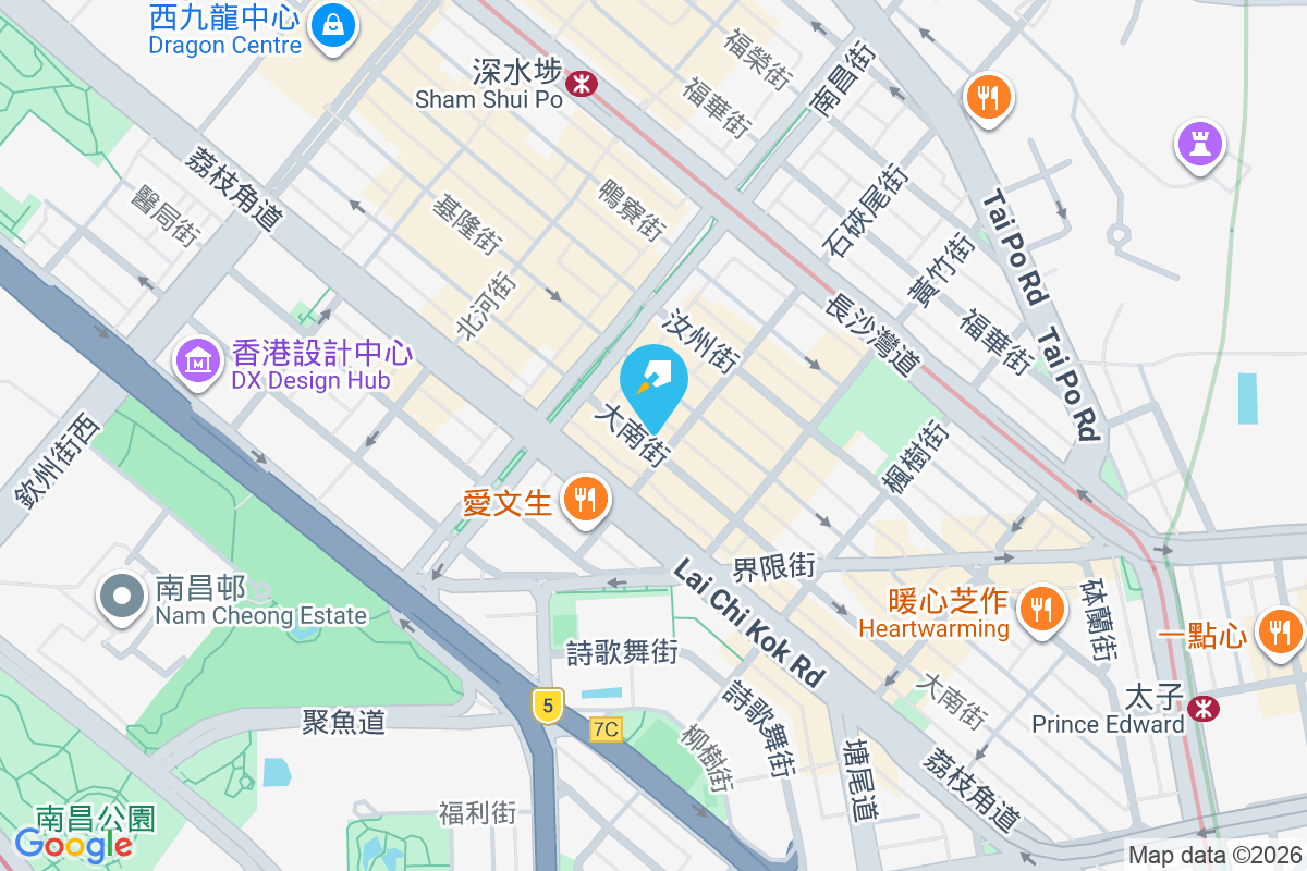 朝南樓 地圖位置