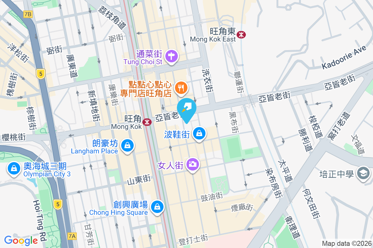 通菜街80號 地圖位置