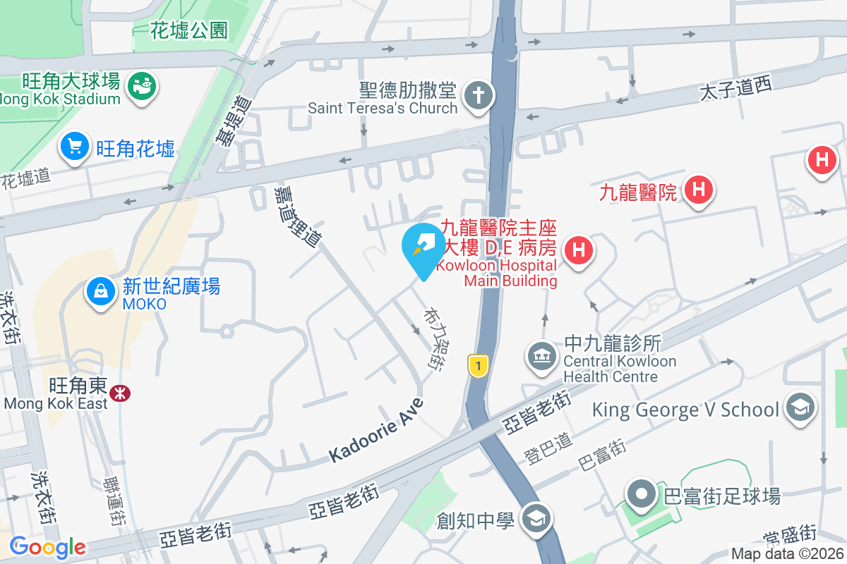 布力架街20A號 地圖位置