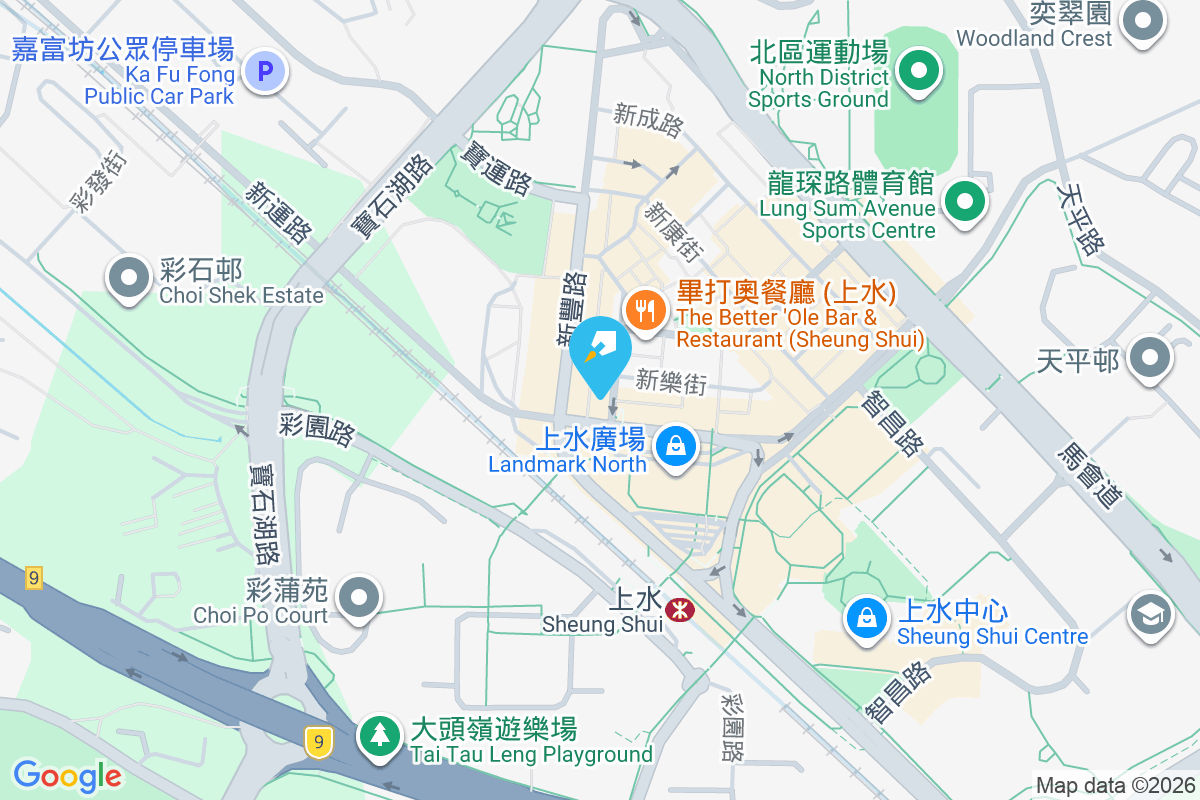 新發街40號 地圖位置