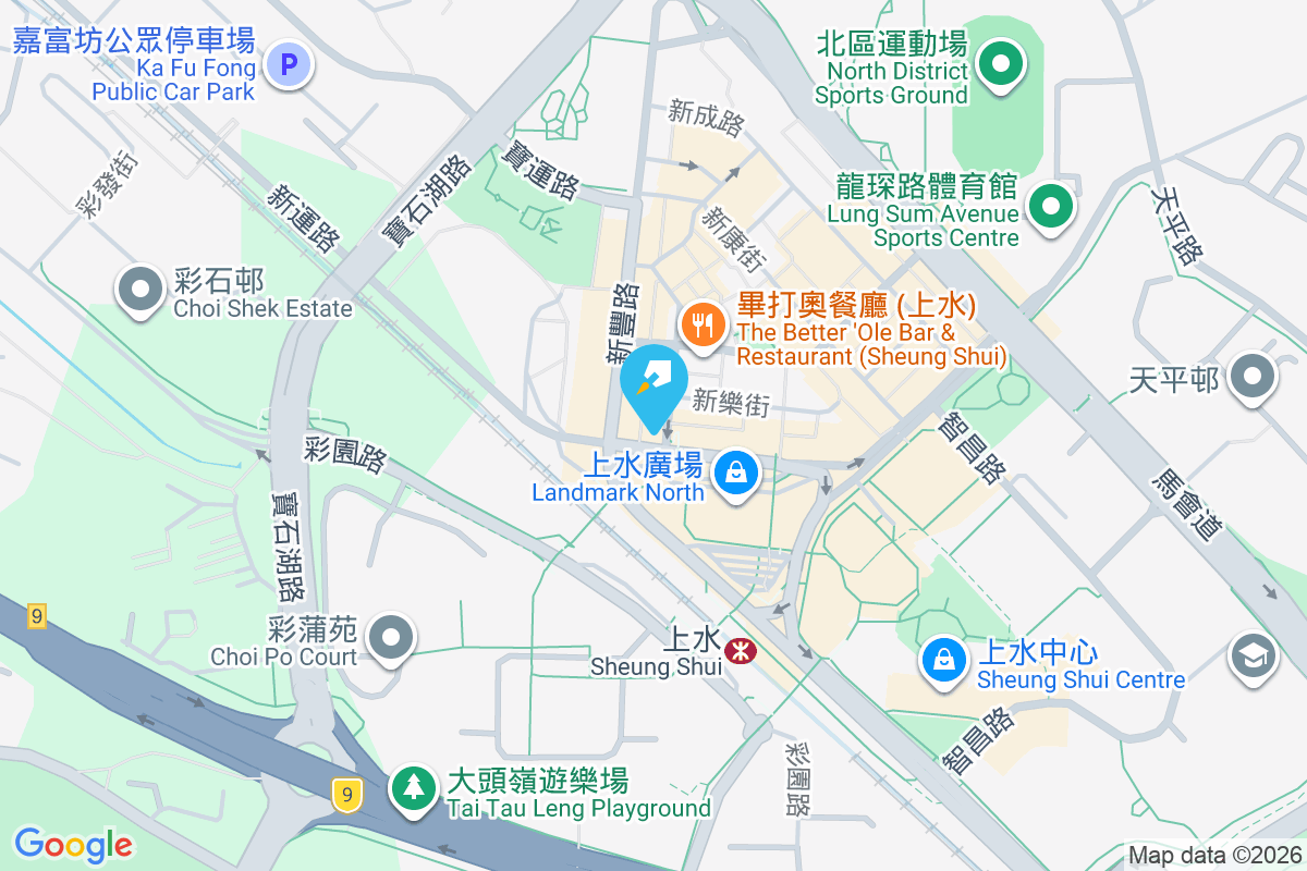 新發街44A號 地圖位置