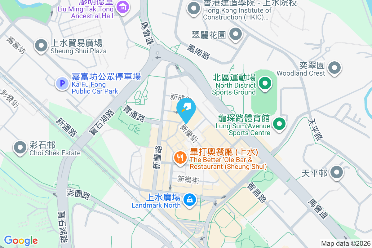 新康街17號 地圖位置