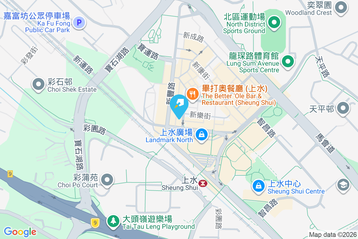 新發街38號 地圖位置