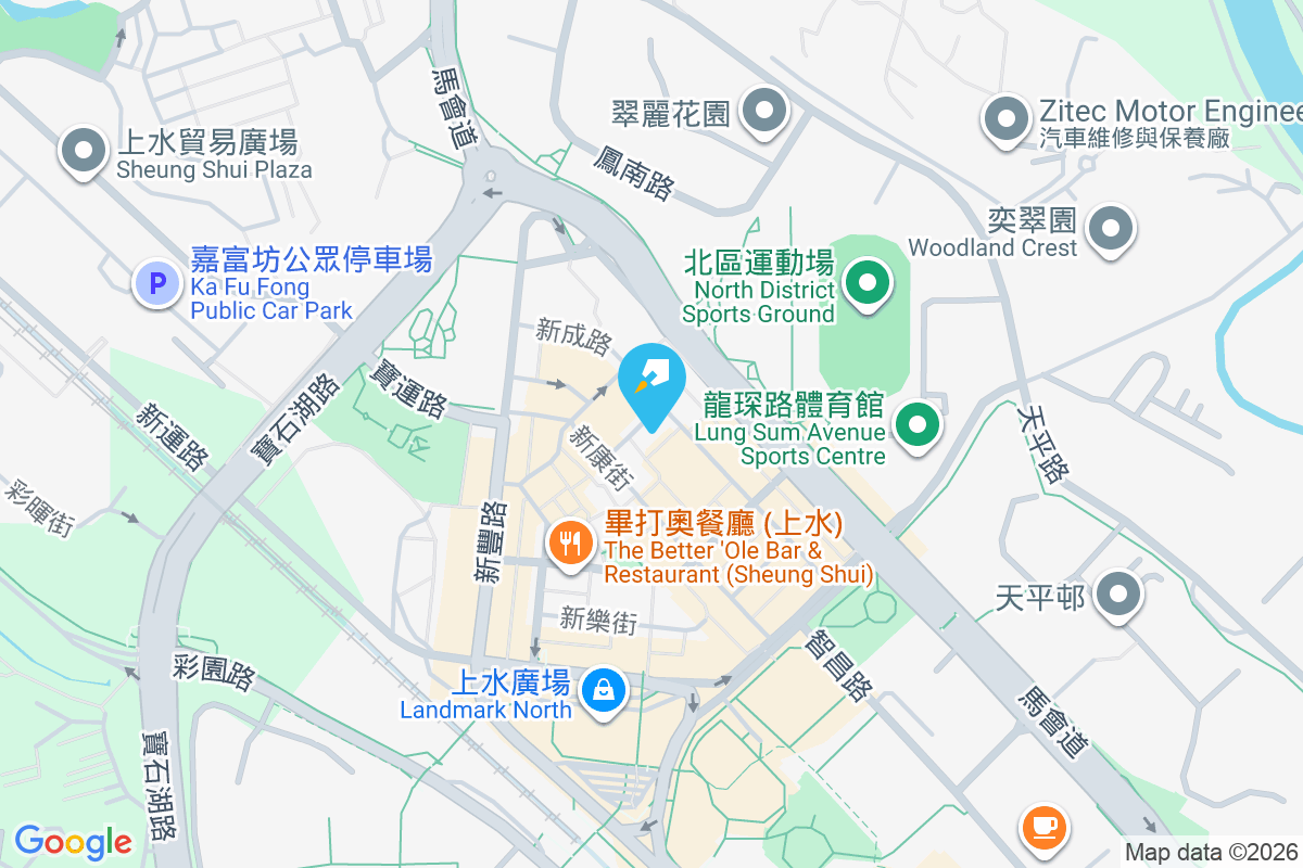 新功街9號 地圖位置