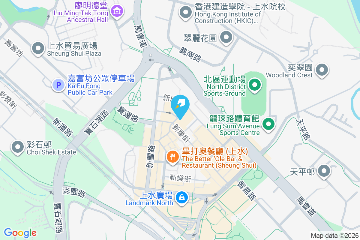巡撫街4號 地圖位置