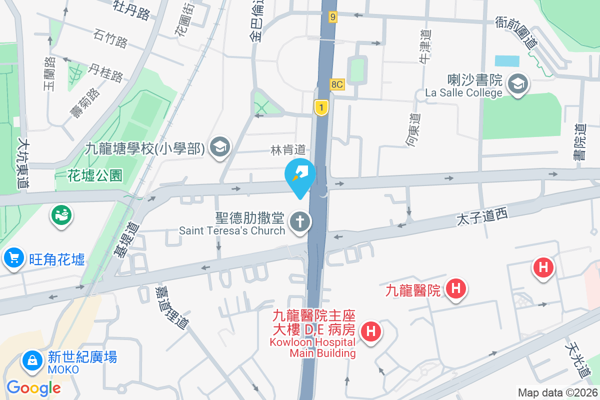 美佳大廈 地圖位置
