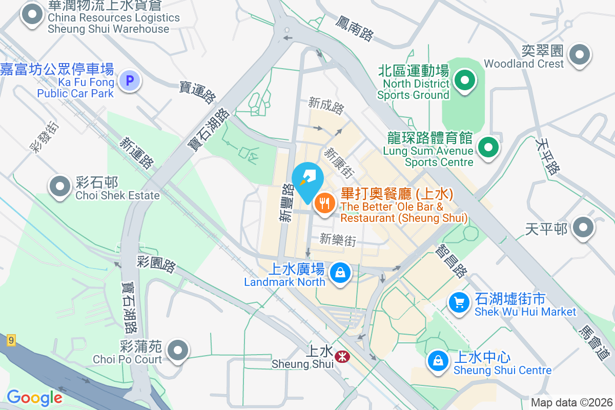 新發街10號 地圖位置