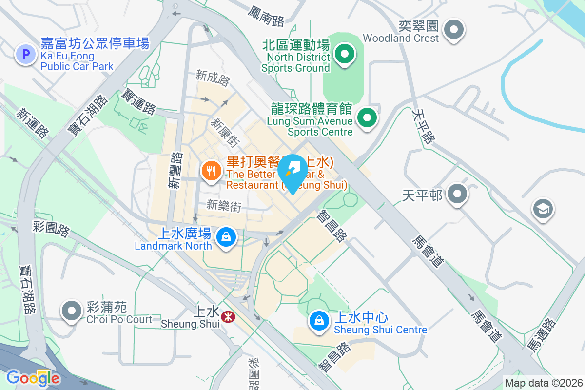 新祥街25號 地圖位置