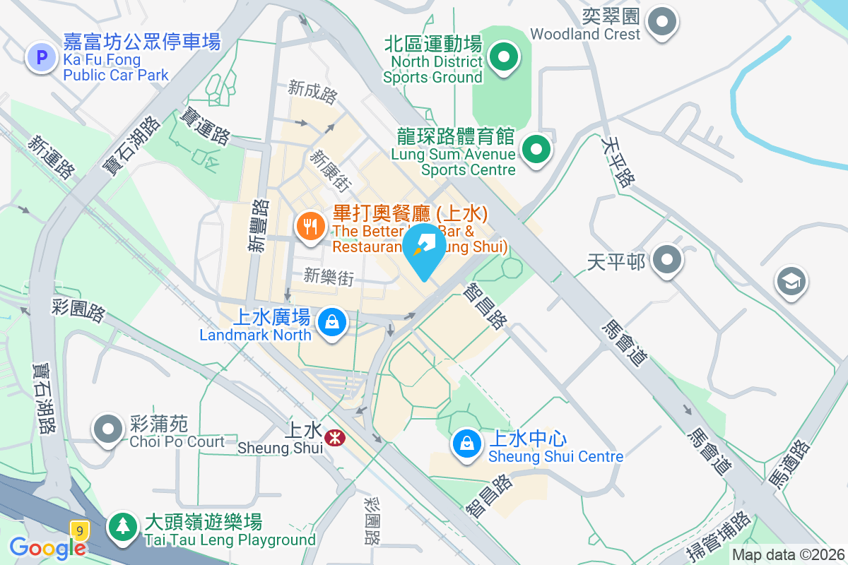新康街98號 地圖位置