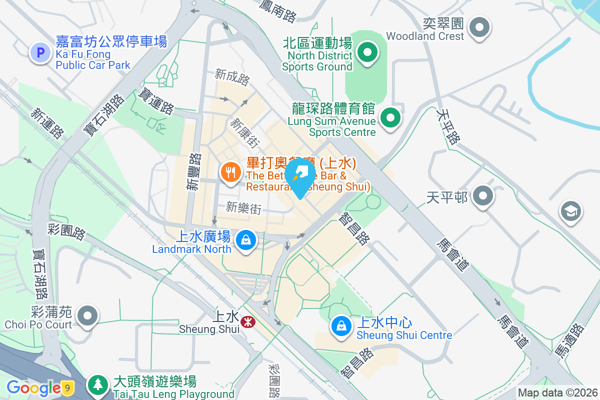 新康街84號 地圖位置