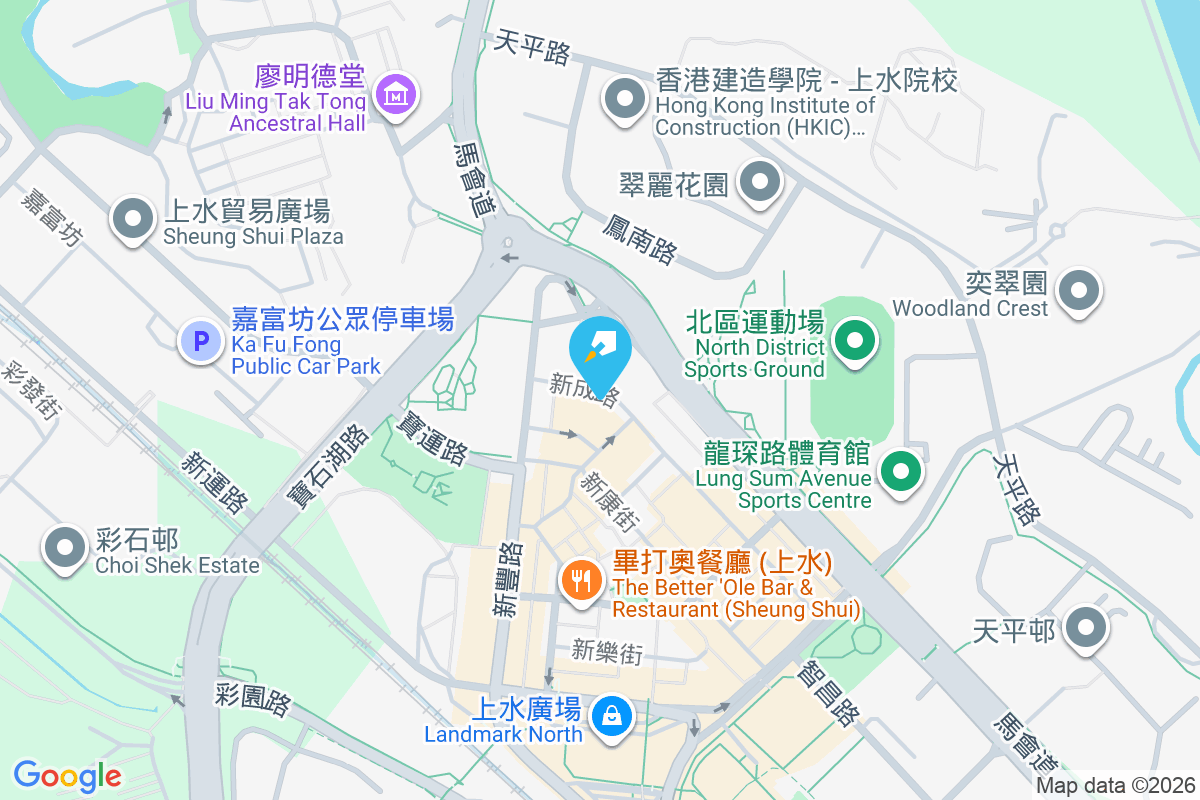 新成路20號 地圖位置