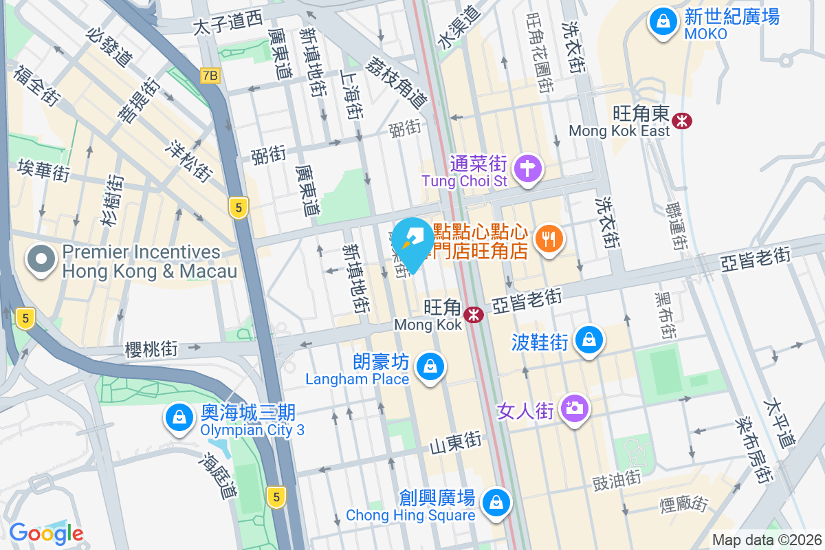 砵蘭街299號 地圖位置
