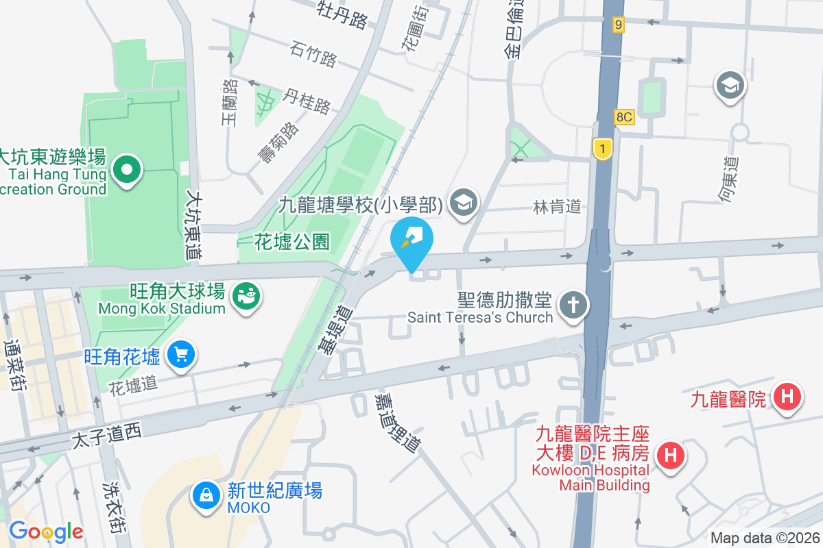 界限街106號 地圖位置