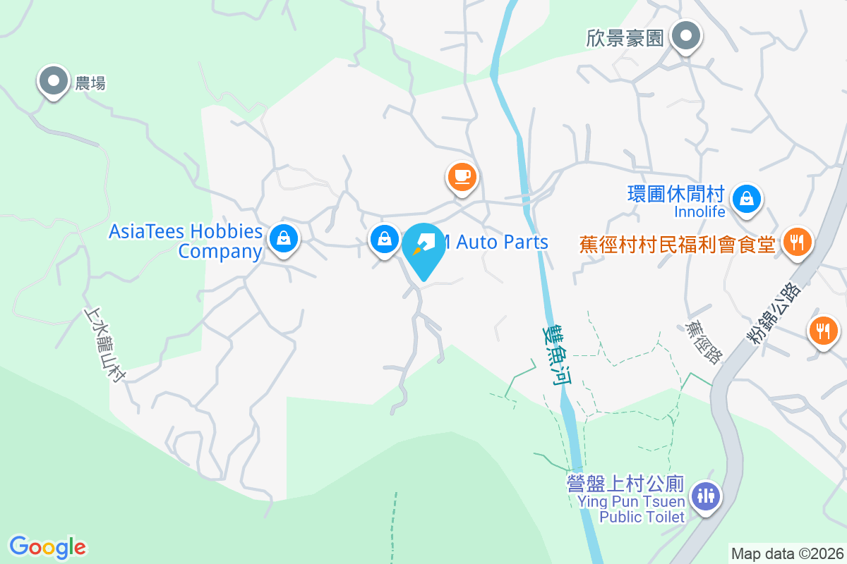 蕉徑新圍 地圖位置