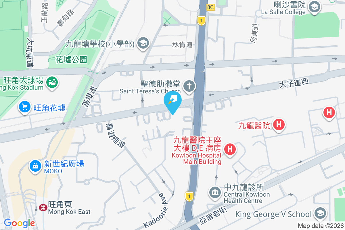 僑苑大廈 地圖位置