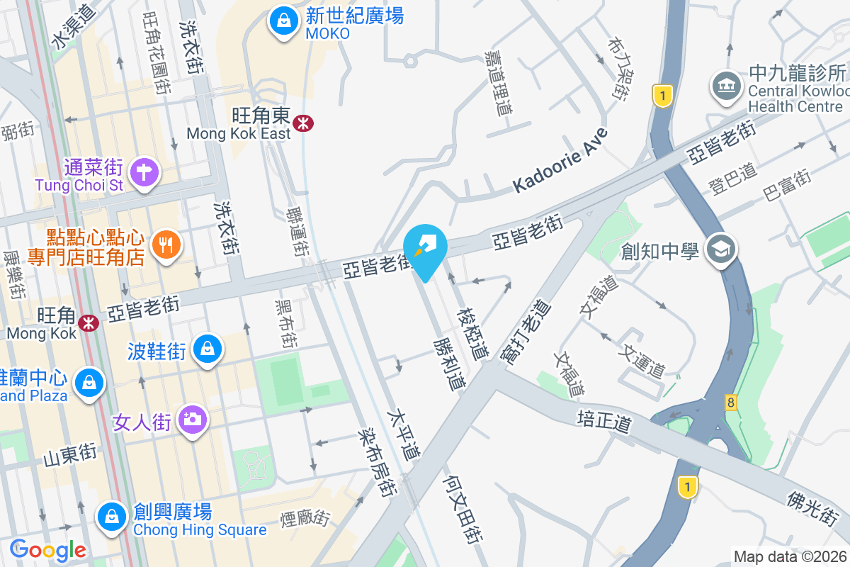 勝利道26A號 地圖位置